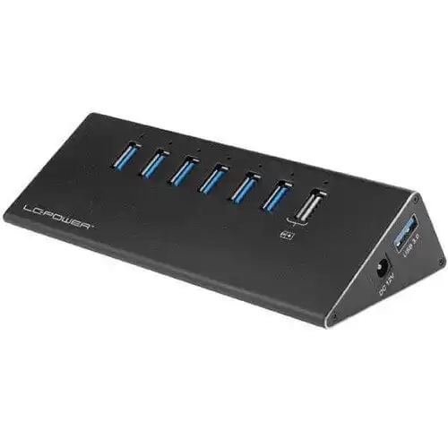 USB Hub 3.0 LC Power LC-HUB-ALU-2B-7 *