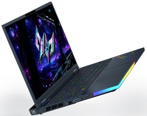Acer Predator Helios 16 AI (PH16-73-92RF), Core™ Ultra 9 processor 275HX, 16" OLED 240Hz DCI-P3 100% DDS, NVIDIA® GeForce RTX™ 5090, 32 GB + 32 GB DDR5 6400MHz, 1TB + 2TB PCIe NVMe SSD, Black NH.QW2EX.005 - Img 2