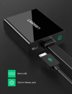 Adapter koverter HDMI-VGA M/Ž Ugreen MM103 0.25m - Img 3