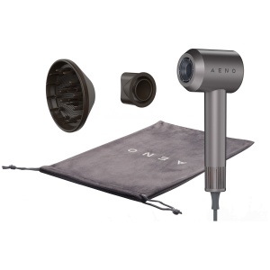 AENO Hair Dryer HD1, high speed, airflow 100 km/h, NTC sensor, 1500W, ionization, incl. diffusor, concentrator, travel bag AHD0001 - Img 3