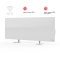 AENO Premium Eco Smart Heater, 700W, Tempered glass, Infrared+convection heating type, Plug type: Europe (E/F type), WHITE AGH0001S - Img 5