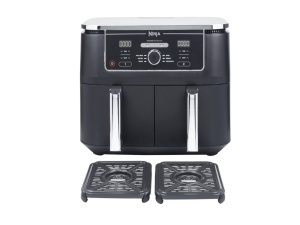 Air fryer NINJA AF400EU dupla korpa/2470W/9.5L/crna - Img 3