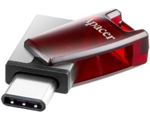 APACER 64GB AH180 USB 3.2 Tip C - USB 3.2 Tip A flash crveni AP64GAH180R-1 - Img 3