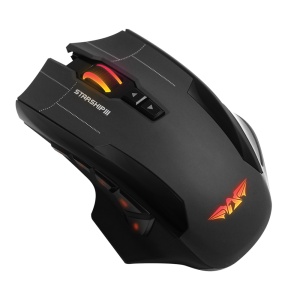 ARMAGGEDDON Starship III RGB NRO-5 Laser USB Gaming Mouse - Img 1