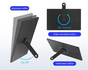 ASUS 15.6 inča ZenScreen MB166CR FHD 1920x1080 IPS prenosni monitor - Img 4