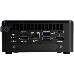 ASUS NUC 13pro/RNUC13ANHI300002I/Intel Core i3-1315U/Intel UHD Graphics/4xUSB/M.2 22x80 NVMe; 22x42 SATA/2.5'' SATA slot/2,5Gbe LAN/2xHDMI/ 2x Thunderbolt 4 (USB-C+DP)/no Storage/no RAM/AX211.NGWG.NV/no OS/EU Cord/Tall Kit(L6)/EAN:4711387502662 90AR00C1-M - Img 2