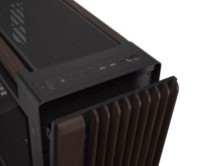 ASUS PROART PA602 WALNUT WOOD TG PWM MODERN BLACK kućište crno - Img 4