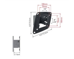 BARKAN E110.B LCD TV zidni nosač 13-29 inča