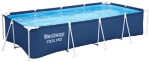 Bestway bazen porodicni Steel Pro 4.00x2.11x0.81m sa filter pompom,5.700l - Img 2