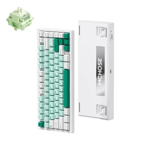 Bežična gaming tastatura MCHOSE G75 Pro Mehanička green - Img 2