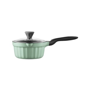 BUYDEEM Cast Aluminum Nonstick Sauce Pan 1,8L, model CP141, color Cozy Greenish CP141-CG