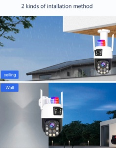 CAM-IP6MP-EP5-36X *ZOOM GMB kamera 6mpix microSD iCSee xmeye pro app Two-way PTZ ip66,2x3.6mm - Img 2