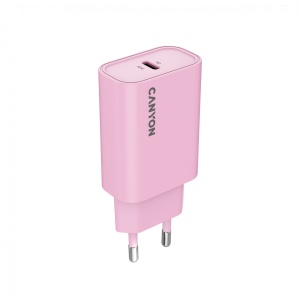 CANYON charger OnCharge 30CL Max Power 30W 1xPD EU Pink CNE-CHA30CLPK - Img 3