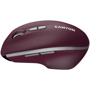 CANYON mouse MW-21 BlueLED 7buttons Wireless Burgundy Red CNS-CMSW21BR - Img 2