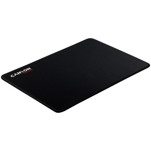 CANYON MP-4, Mouse pad,350X250X3MM,Multipandex,fully black with our logo (non gaming),blister cardboard CNE-CMP4 - Img 2