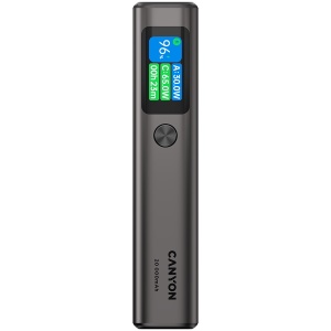 CANYON power bank OnPower 230 TFT 20000 mAh PD130W Dark Grey CNS-CPB230DG - Img 5