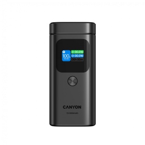 CANYON Qi2 magnetic power bank OnPower 150 15000mAh Aluminium Dark grey CNS-CPB150DG - Img 3