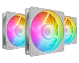 COOLER MASTER Mobius 120P ARGB White 3-pack kit ventilator (MFZ-M2DW-243P2-R1) - Img 3