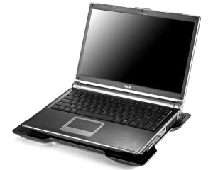 COOLER MASTER Postolje i hladnjak za laptop NOTEPAL X-SLIM (R9-NBC-XSLI-GP), crno - Img 2