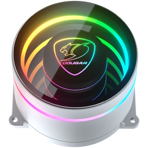 COUGAR POSEIDON ELITE ARGB 360 White AiO Liquid Watercooling CGR-PSDELRGB-W-360 - Img 3