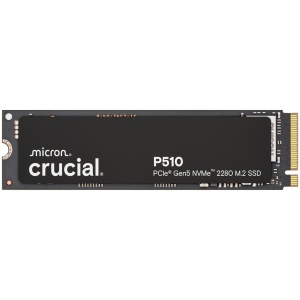 Crucial P510 2TB PCle Gen5 NVMe 2280 M.2 SSD CT2000P510SSD8