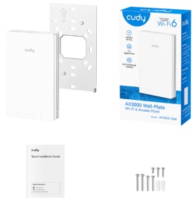 Cudy AP3000 Wall,AX3000 zidna Wi-Fi 6 pristupna tacka,4-Stream Dual-Band ,2402 Mbps + 574 Mbps - Img 8