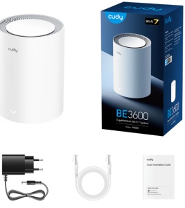 Cudy M3600(1-Pack), BE3600 Gigabit Mesh Wi-Fi 7 System, 2882 Mbps + 688 Mbps IPv6 - Img 6