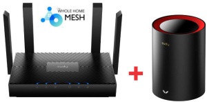 Cudy SET WR3000 AX3000 Dual Band 2.4+5Ghz MESH Ruter + M3000 1-pack AX3000 Dual Band MESH - Img 4