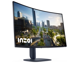 DELL 31.5 inch AW3225DM QHD 180Hz FreeSync Alienware Gaming zakrivljeni monitor - Img 3
