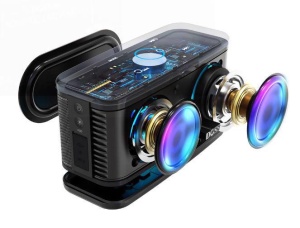 Doss BT SoundBox Plus zvučnik WB-269 V5.0 snaga 8Wx2 IPX5 crni - Img 2