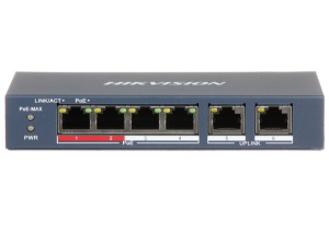 DS-3E0106P-E/M - 4-portni 100 Mbps PoE+2x uplink - Img 4