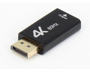 E-GREEN Adapter DisplayPort 1.4 (M) - HDMI 2.0 (F) crni - Img 1