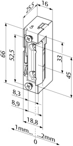 effeff Električni prihvatnik 118-A71 10-24V AC/DC BASIC b.c. - Img 2