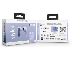 ENERGY SISTEM Style 4 Violet True Wireless slušalice ljubičaste (M45349) - Img 3