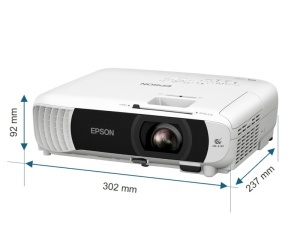 EPSON EB-W55 prenosivi Lamp WXGA 4000 ANSI lumena 16000:1 WiFi projektor * - Img 2