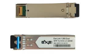 Exe Link Transceiver (optički modul), 1.25G Dual SFP Tx1310nm LC 40km - Img 2