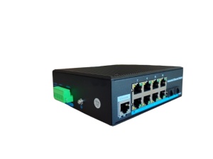 ExeLink ISG2510P upravljivi industrijski switch 8*10/100/1000 Base-T ports (POE/POE+) 2*1000 Base-X SFP porta - Img 2