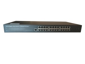 ExeLink SGX3728P-V2 upravljivi POE switch sa 24x10/100/1000 Base-T(POE/POE+), 4x1G/10 GE Base-X SFP+ porta - Img 2