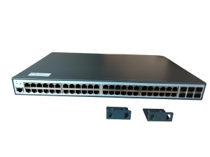 ExeLink SGX3754-V2 upravljivi switch za Rack 48x10/100/1000 Base-T, 6x1G/10 GE Base-X SFP+ porta, L3 - Img 2