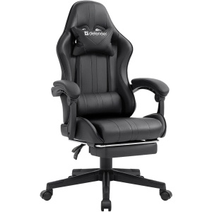Gaming stolica Defender Azure crna - Img 1