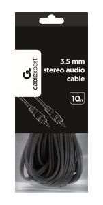 Gembird 3.5 mm stereo audio cable, 10 m CCA-404-10M
