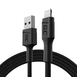 GreenCell KABGC21 USB-A - Lightning kabl 120cm