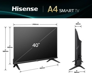HISENSE 40 inča 40A4Q FHD Smart TV - Img 3
