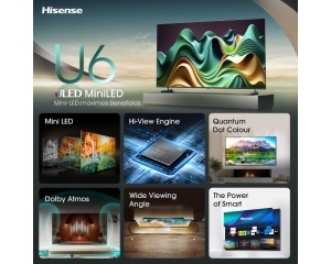HISENSE 55 inča 55U6NQ Mini-LED 4K UHD Smart TV - Img 3