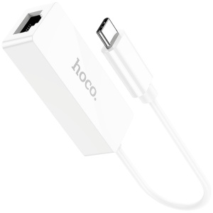 hoco. Adapter USB type C na LAN (100 Mbps) - UA22 type C - Img 3
