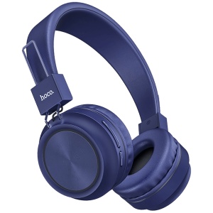 hoco. Bežične stereo slušalice, Bluetooth, do 12h rada, mikrofon - W25 Promise Plave