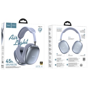 hoco. Bežične stereo slušalice, Bluetooth, do 45h rada, mikrofon - W35 Air Triumph Blue - Img 3