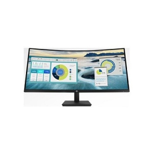 HP 34'' Curved VA WQHD 3440x1440@60Hz, 21:9, 3500:1, 5ms, 250 cd/m², 178°/178°, 1 USB Type-C, 1 HDMI 2.0, 1 DisplayPort 1.2 in, 4 USB 3.2 Gen 1, 2x3W speakers, Tilt, Heigh, VESA, Black, 3yw, HP P34hc G4 21Y56AA