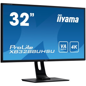IIYAMA Monitor LED XB3288UHSU-B5 32'' VA panel with 4K resolution 3840 x 2160 @60Hz 300 cd/m² 3000:1 3ms HDMI DP USB height, swivel, tilt XB3288UHSU-B5 * - Img 2