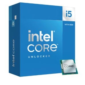 Intel Intel Core i5-14600KF Desktop Processor 14 cores (6 P-cores + 8 E-cores) up to 5.3 GHz Box - LGA 1700 BX8071514600KF *